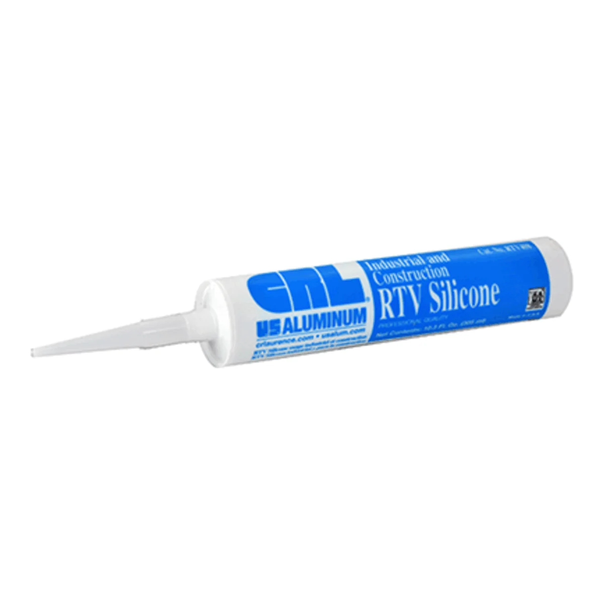 CRL RTV408C Neutral-Cure Clear Silicone for Brass Hardware (10.3 oz Tube)