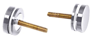 CRL 30SKCH Replacement Washer and Stud Kit for Single-Sided Solid Pull Handles