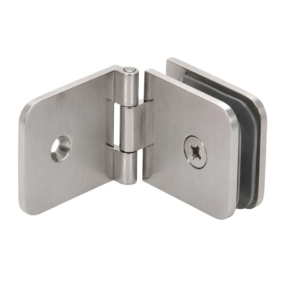 Shower Glass Adjustable Wall Mount Glass Clamp, Brushed Nickel – CRL ADJ037BN