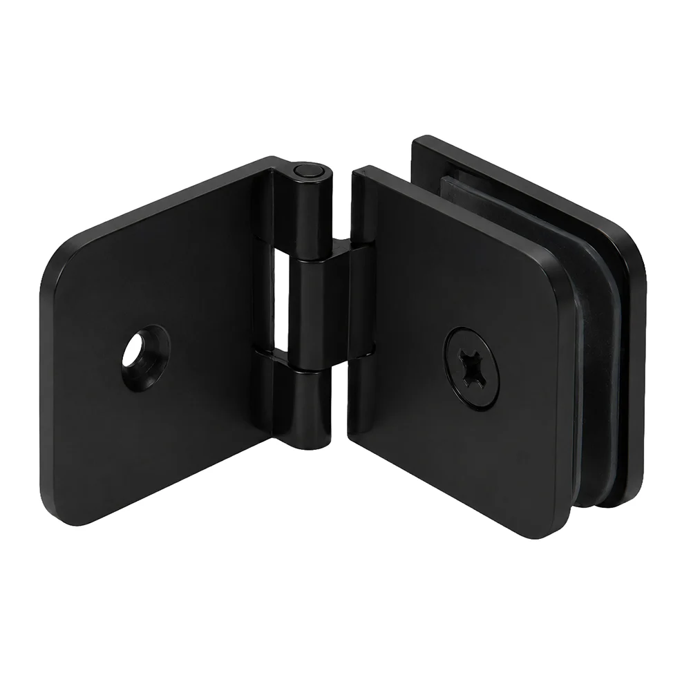Shower Glass Adjustable Wall Mount Glass Clamp, Matte Black – CRL ADJ037MBL