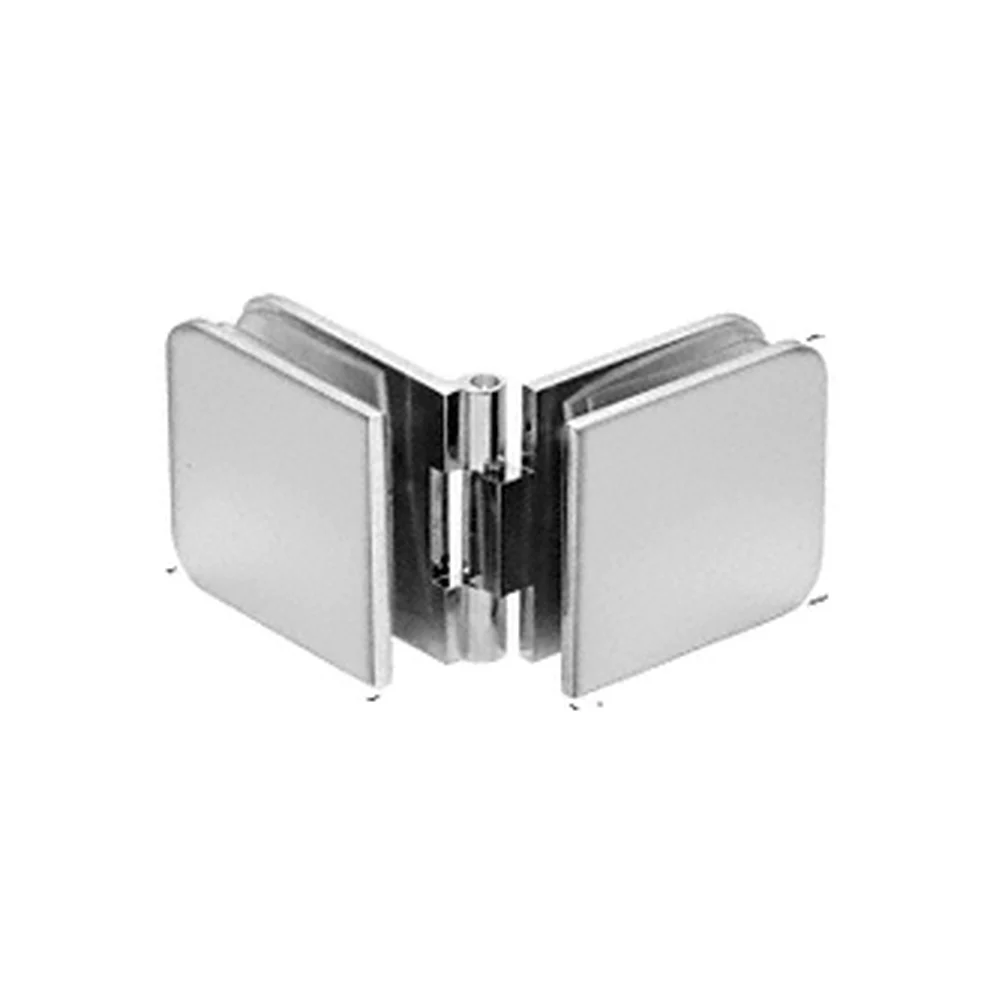 CRL Adjustable Glass-to-Glass Clamp, Polished Chrome