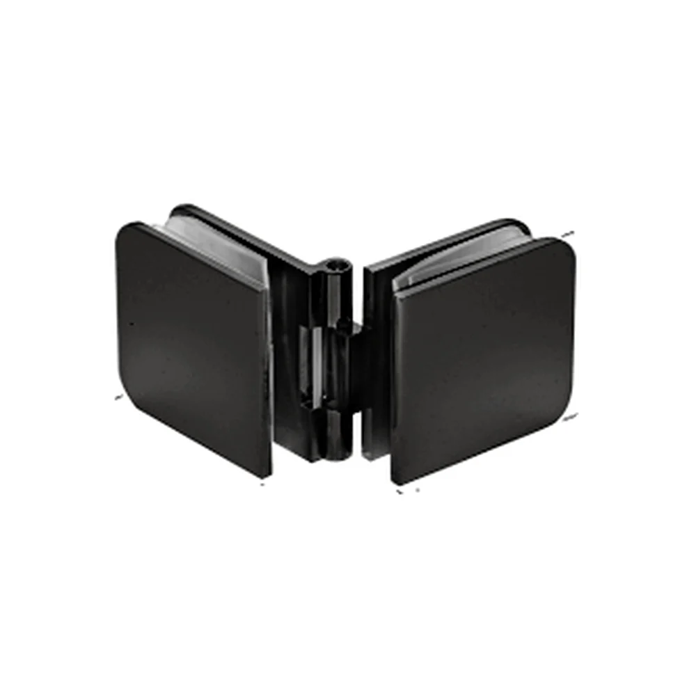 Shower Glass Adjustable Glass-to-Glass Clamp, Matte Black – CRL ADJ180MBL