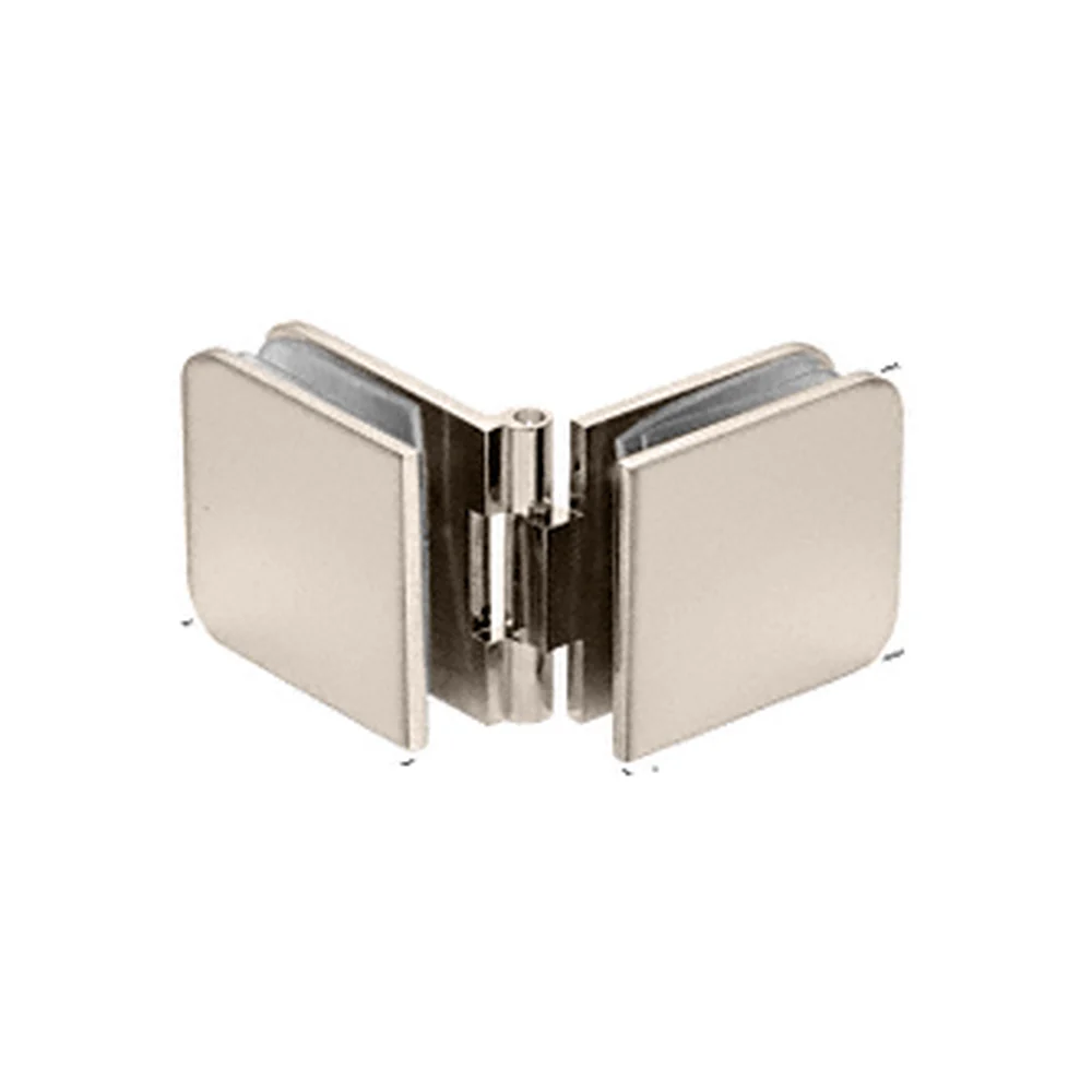 Shower Glass Adjustable Glass-to-Glass Clamp, Polished Nickel – CRL ADJ180PN