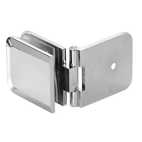 CRL ADJBEV037CH Adjustable Beveled Wall Mount Glass Clamp