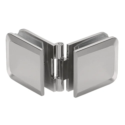 Shower Glass Adjustable Beveled Glass-to-Glass Clamp, Brushed Nickel – CRL ADJBEV180BN