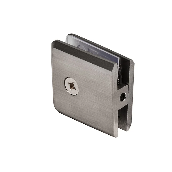 Shower Glass Beveled Hole-in-Glass Fixed Panel U-Clamp, Antique Brushed Nickel – CRL BCU4ABN