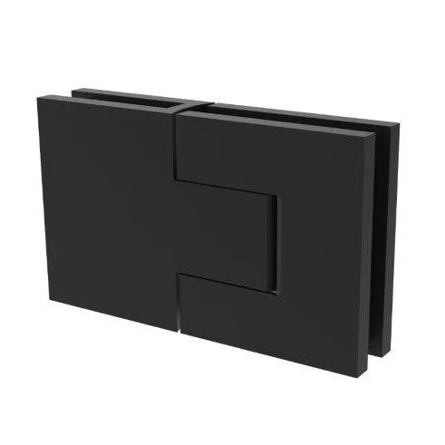 Glass to Glass Shower Door Hinge 180°: Bellagio 380, Matte Black – CRL BEL380MBL