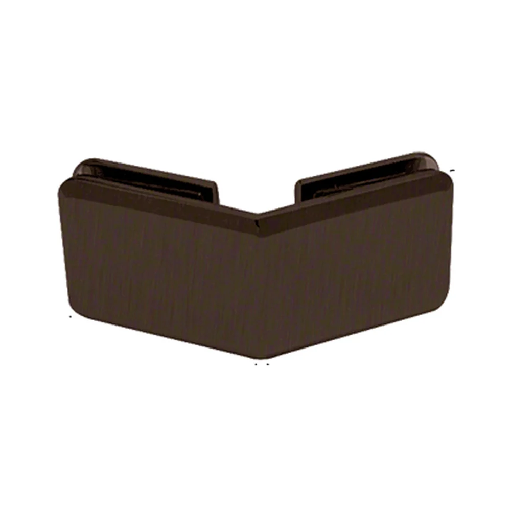 Shower Glass Beveled 135° Glass-to-Glass Clamp, Brushed Bronze – CRL BGC135BBRZ