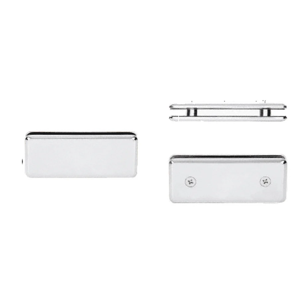 Shower Glass Beveled 180° Glass-to-Glass Clamp, Polished Nickel – CRL BGC180PN