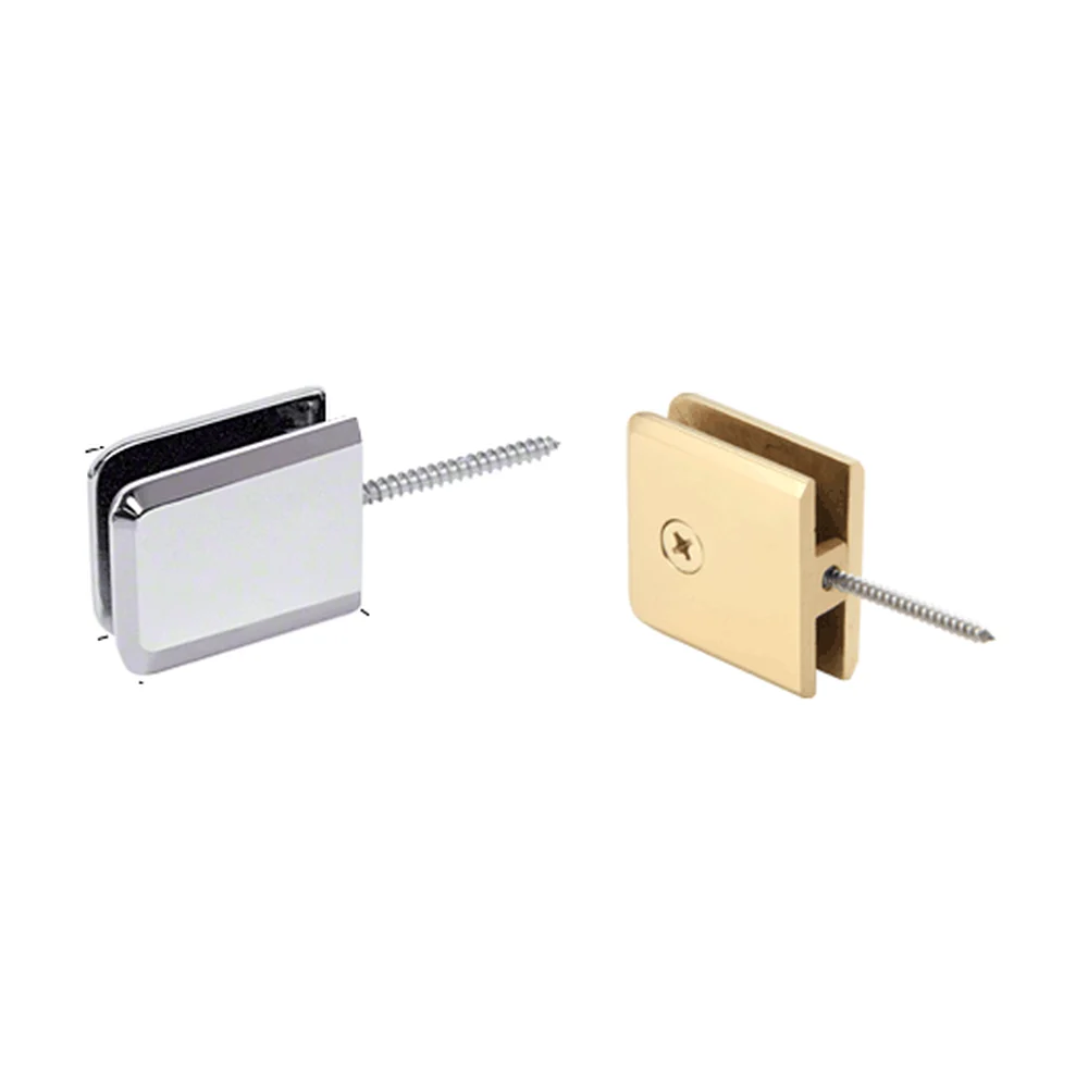 CRL BGC186CH Beveled Wall Mount Movable Transom Clamp