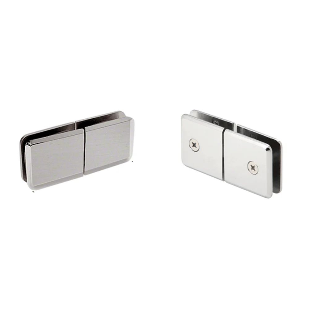 Shower Glass Beveled 180° Movable Transom Clamp, Brushed Nickel – CRL BGC188BN