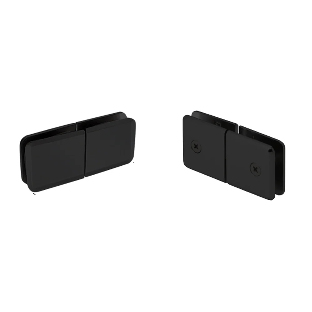 Shower Glass Beveled 180° Movable Transom Clamp, Matte Black – CRL BGC188MBL