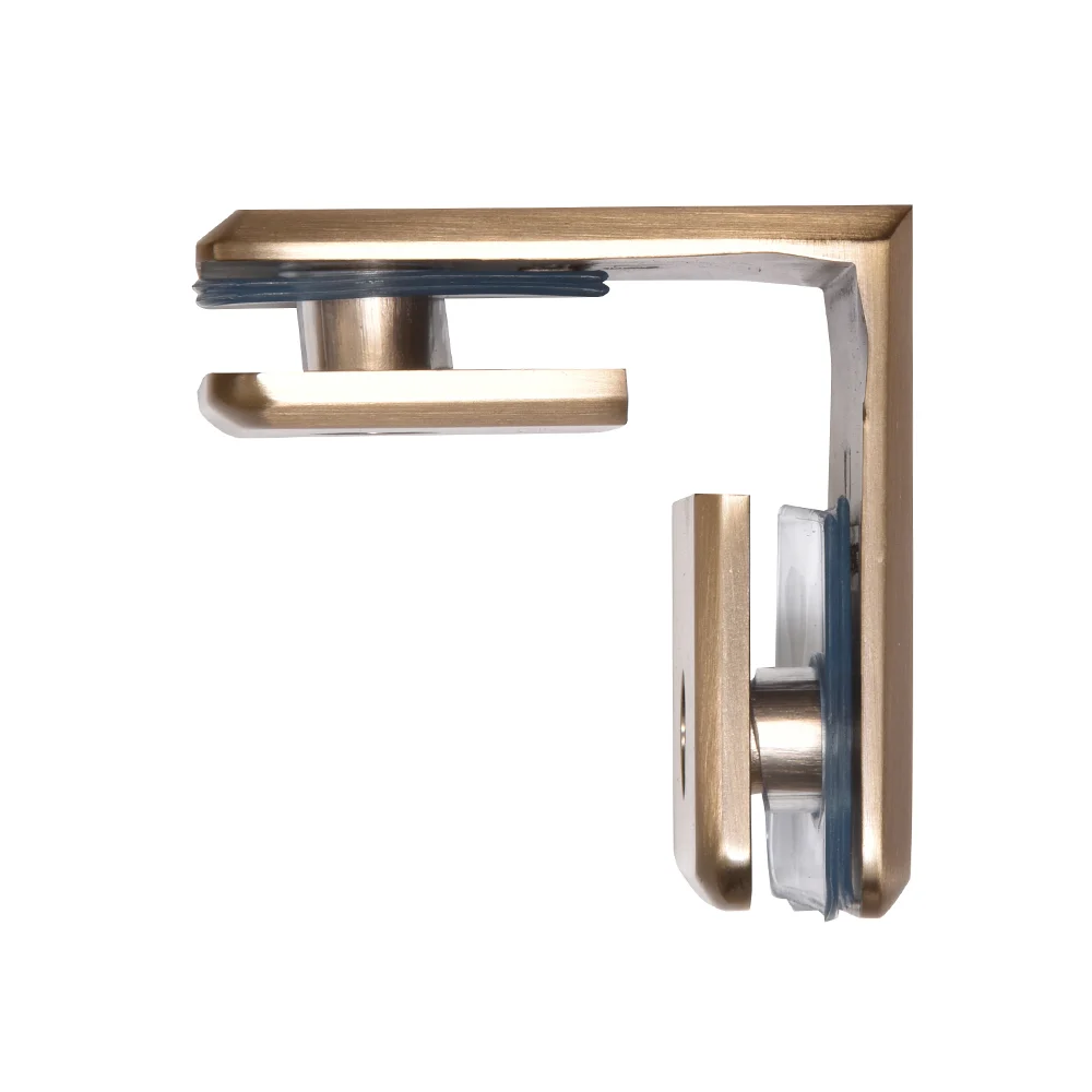 Shower Glass Beveled 90° Glass-to-Glass Clamp, Dark Brushed Bronze – CRL BGC90DBBZ, photo 3