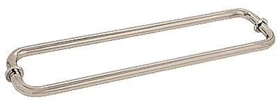 Glass Shower Door 18" Back-to-Back Tubular Towel Bar, Satin Nickel – CRL BM18X18SN