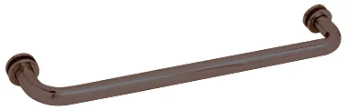Glass Shower Door 20" Single-Sided Tubular Towel Bar, Oil Rubbed Bronze – CRL BM200RB