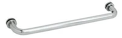 CRL 20" Single-Sided Tubular Towel Bar, Polished Chrome