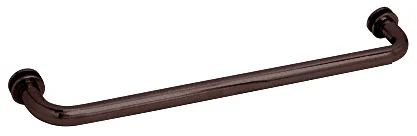 CRL 24" Single-Sided Tubular Towel Bar, Oil Rubbed Bronze
