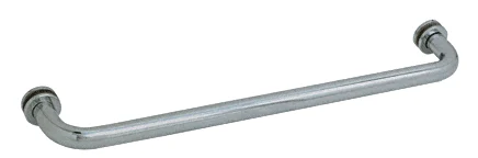 CRL 24" Single-Sided Tubular Towel Bar, Brushed Nickel