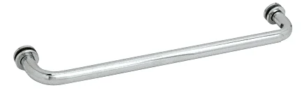CRL 24" Single-Sided Tubular Towel Bar, Polished Chrome