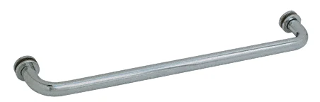 Glass Shower Door 26" Single-Sided Tubular Towel Bar, Brushed Nickel – CRL BM26BN