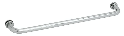 CRL 30" Single-Sided Tubular Towel Bar, Polished Chrome