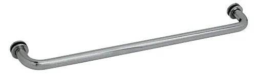 Glass Shower Door 30" Single-Sided Tubular Towel Bar, Polished Nickel – CRL BM30PN