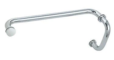 CRL BM6X12CH 6" Pull Handle and 12" Towel Bar Set