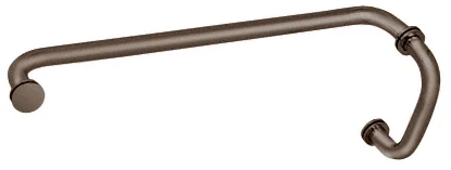 Glass Shower Door 6" Pull Handle and 18" Towel Bar Set, Oil Rubbed Bronze – CRL BM6X180RB