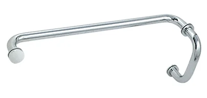 CRL BM6X18CH 6" Pull Handle and 18" Towel Bar Set