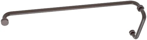 Glass Shower Door 6" Pull Handle and 24" Towel Bar Set, Oil Rubbed Bronze – CRL BM6X240RB