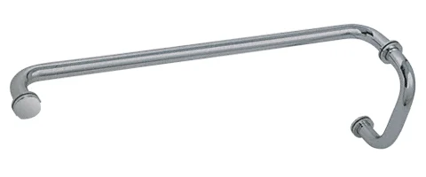 CRL BM6X24BN 6" Pull Handle and 24" Towel Bar Set