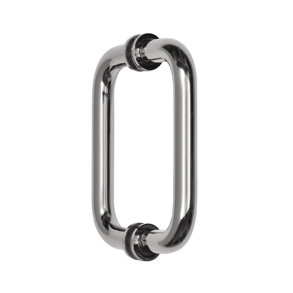 CRL BM6X6CH 6" Back-to-Back Tubular Pull Handle