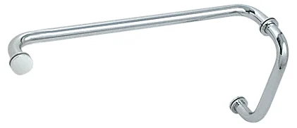CRL BM8X18CH 8" Pull Handle and 18" Towel Bar Set