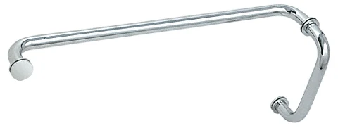 CRL BM8X24CH 8" Pull Handle and 24" Towel Bar Set