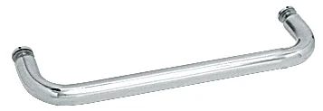 CRL 12" Single-Sided Towel Bar Without Metal Washers, Polished Chrome