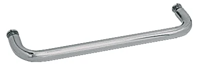 Glass Shower Door 20" Single-Sided Towel Bar Without Metal Washers, Brushed Nickel – CRL BMNW20BN