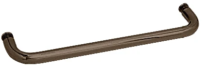 Glass Shower Door 22" or 24" Single-Sided Tubular Towel Bar (No Metal Washers), Oil Rubbed Bronze – CRL BMNW240RB
