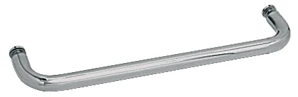 Glass Shower Door 22" or 24" Single-Sided Tubular Towel Bar (No Metal Washers), Brushed Nickel – CRL BMNW24BN