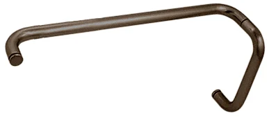 Glass Shower Door 8" Pull Handle and 18" Towel Bar Set (No Metal Washers), Oil Rubbed Bronze – CRL BMNW8X180RB