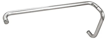 CRL BMNW8X22CH 8" Pull Handle and 22" Towel Bar Set Without Metal Washers