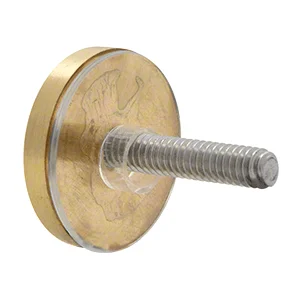 Shower Door Handle Part: BM Handle Washer and Stud Replacement Set, Satin Brass – CRL BMSKSB