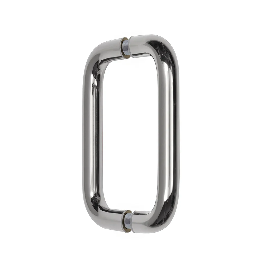 CRL BPD6CH 6" Back-to-Back Solid Brass Pull Handle (No Washers)