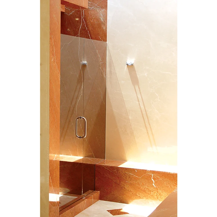 Shower Door 6" Single-Sided Pull Handle, No Washers, Oil Rubbed Bronze – CRL BPS60RB, photo 3