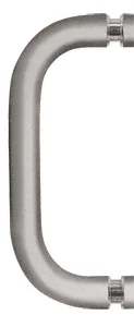 Shower Door 8" Single-Sided Solid Brass Pull Handle, Brushed Nickel – CRL BPS8BN