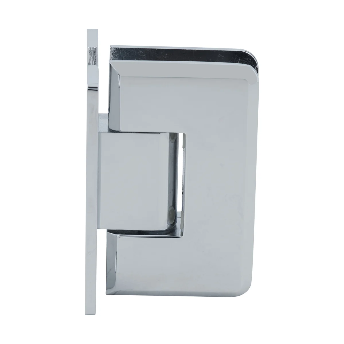 CRL C0L037CH Shower Door Hinge – Cologne 037 Wall Mount, H Back Plate