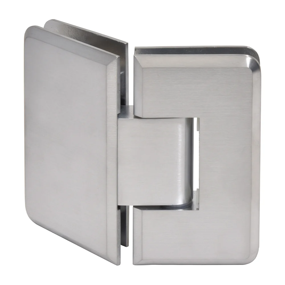 Glass to Glass Shower Door Hinge 135°: Cologne 045, Brushed Chrome – CRL C0L045BCH