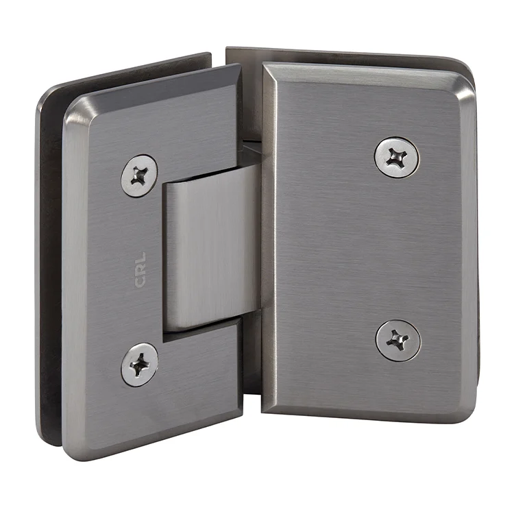 Glass to Glass Shower Door Hinge 135°: Cologne 045, Brushed Nickel – CRL C0L045BN