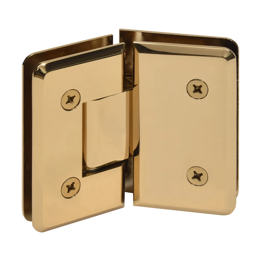 Glass to Glass Shower Door Hinge 135°: Cologne 045, French Gold – CRL C0L045FG, photo 3