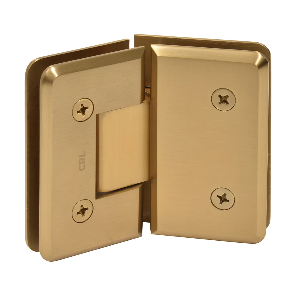 Glass to Glass Shower Door Hinge 135°: Cologne 045, Modern Gold – CRL C0L045MG, photo 3
