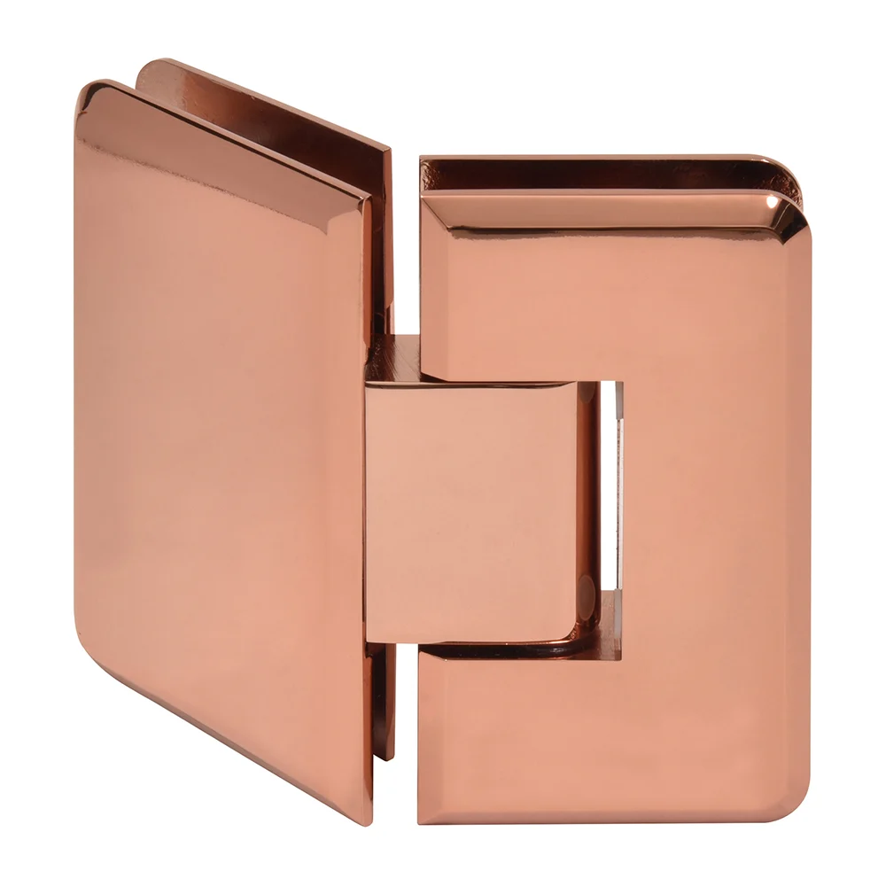 Glass to Glass Shower Door Hinge 135°: Cologne 045, Rose Gold – CRL C0L045RG